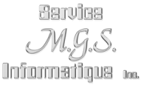 Service M.G.S. Informatique Inc. Logo